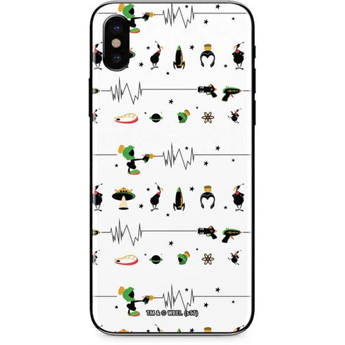 Looney Tunes Marvin the Martian Gadgets iPhone X Skin