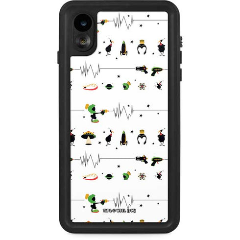 Looney Tunes Marvin the Martian Gadgets iPhone XR Waterproof Case