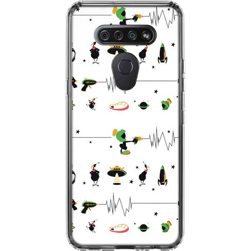 Looney Tunes Marvin the Martian Gadgets LG K51/Q51 Clear Case