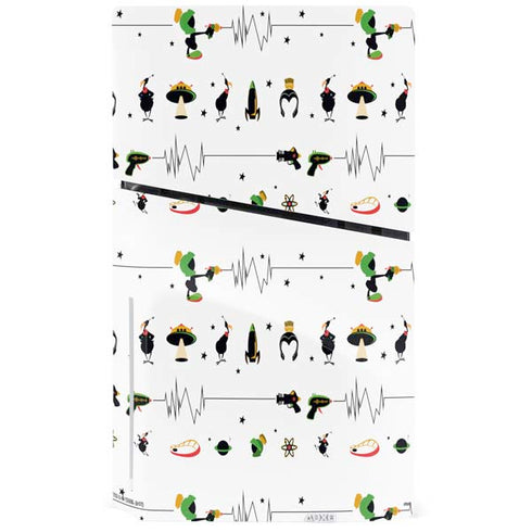 Looney Tunes Marvin the Martian Gadgets PS5 Slim Disk Console Skin