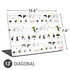 Looney Tunes Marvin the Martian Gadgets Universal Laptop 13in (10.6 x 7.6in) Skin