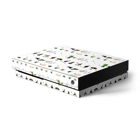 Looney Tunes Marvin the Martian Gadgets Xbox One X Console Skin