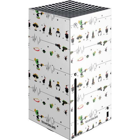 Looney Tunes Marvin the Martian Gadgets Xbox Series X Console Skin