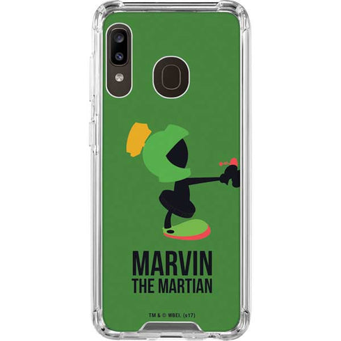 Looney Tunes Marvin the Martian Identity Galaxy A30 Clear Case