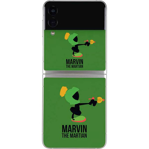 Looney Tunes Marvin the Martian Identity Galaxy Z Flip3 5G Skin