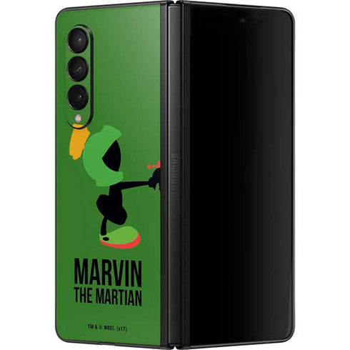 Looney Tunes Marvin the Martian Identity Galaxy Z Fold3 5G Skin