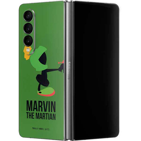 Looney Tunes Marvin the Martian Identity Galaxy Z Fold4 5G Skin