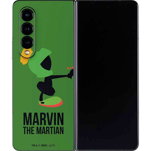 Looney Tunes Marvin the Martian Identity Galaxy Z Fold4 5G Skin