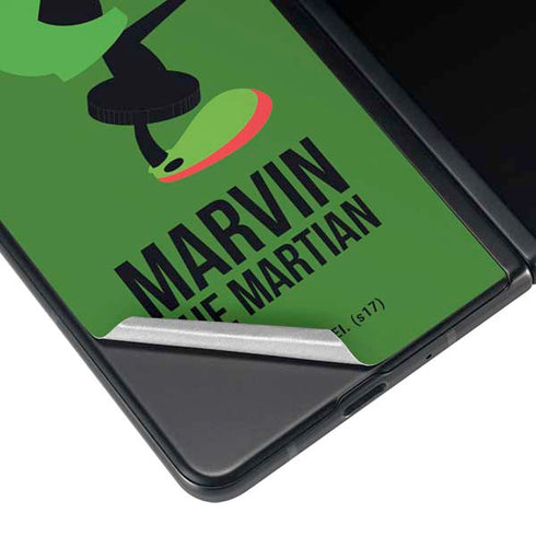 Looney Tunes Marvin the Martian Identity Galaxy Z Fold4 5G Skin
