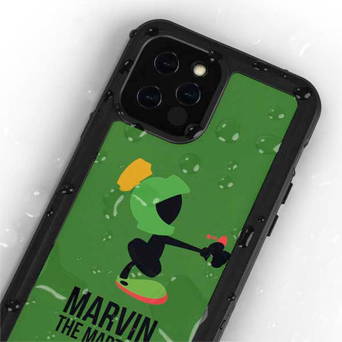 Looney Tunes Marvin the Martian Identity iPhone 12 Pro Waterproof Case