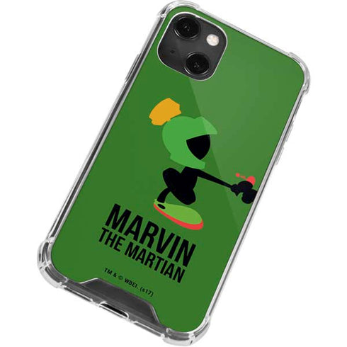 Looney Tunes Marvin the Martian Identity iPhone 14 Plus Clear Case