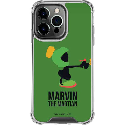 Looney Tunes Marvin the Martian Identity iPhone 15 Pro Clear Case