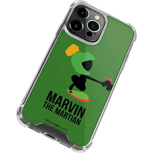 Looney Tunes Marvin the Martian Identity iPhone 15 Pro Clear Case