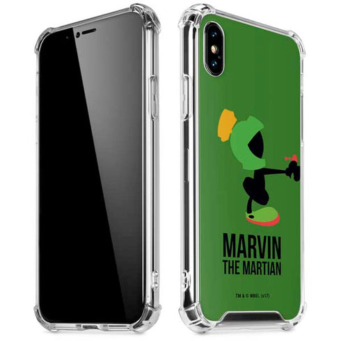 Looney Tunes Marvin the Martian Identity iPhone XS Max Clear Case