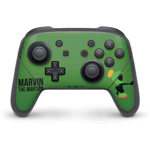 Looney Tunes Marvin the Martian Identity Nintendo Switch Pro Controller Skin