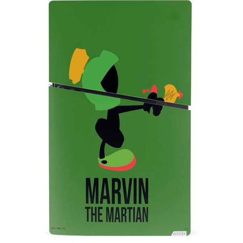 Looney Tunes Marvin the Martian Identity PS5 Slim Digital Edition Bundle Skin