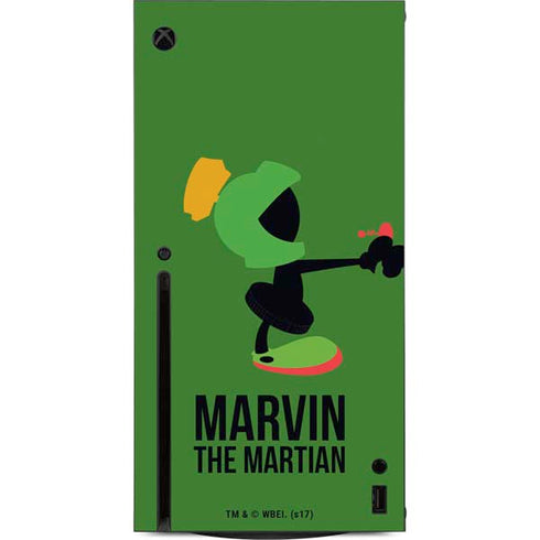 Looney Tunes Marvin the Martian Identity Xbox Series X Console Skin