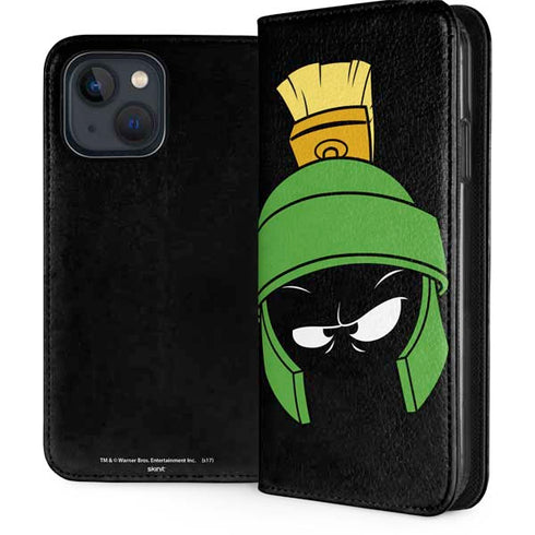 Looney Tunes Marvin the Martian iPhone 15 Plus Folio Case