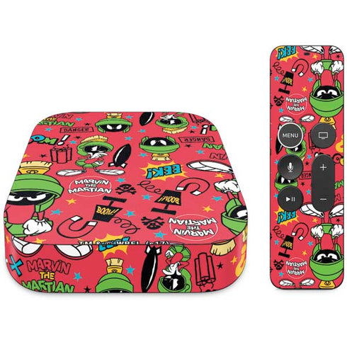 Looney Tunes Marvin the Martian Patches Apple TV Skin