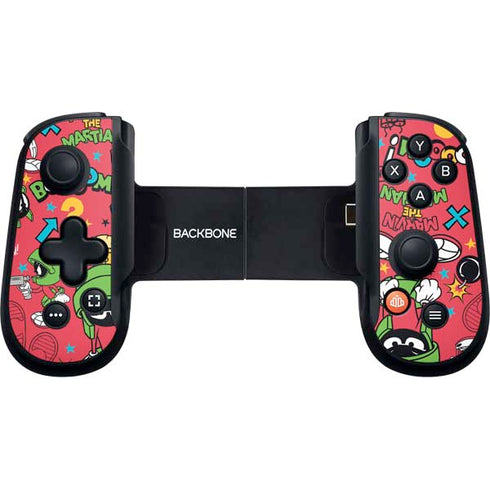 Looney Tunes Marvin the Martian Patches Backbone One for iPhone Game Controller Skin