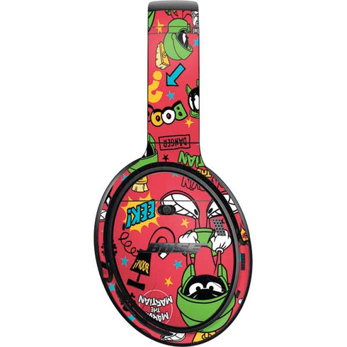 Looney Tunes Marvin the Martian Patches Bose QuietComfort 35 II Headphones Skin
