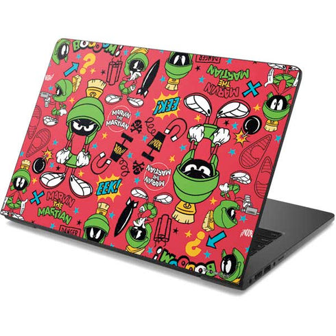 Looney Tunes Marvin the Martian Patches Dell Chromebook Skin