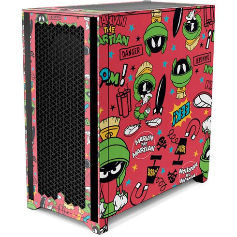 Looney Tunes Marvin the Martian Patches Corsair 4000D Tempered Glass Mid-Tower ATX Case Skin
