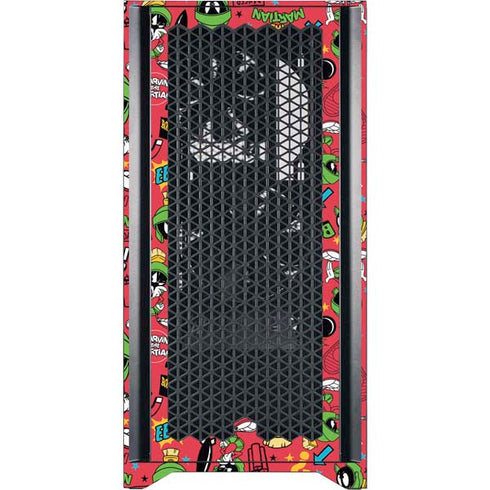 Looney Tunes Marvin the Martian Patches Corsair 4000D Tempered Glass Mid-Tower ATX Case Skin