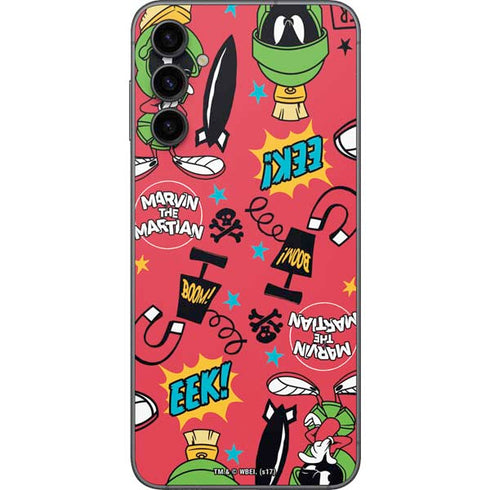 Looney Tunes Marvin the Martian Patches Galaxy A14 5G Skin
