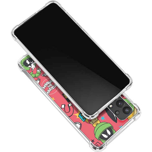 Looney Tunes Marvin the Martian Patches Galaxy A32 5G Clear Case