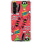 Looney Tunes Marvin the Martian Patches Galaxy A54 5G Clear Case