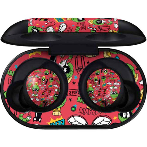 Looney Tunes Marvin the Martian Patches Galaxy Buds Skin