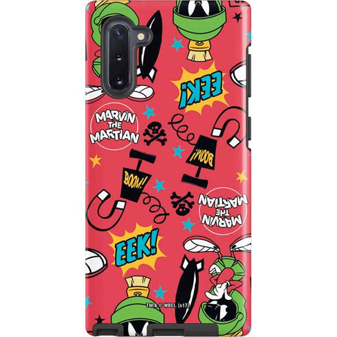 Looney Tunes Marvin the Martian Patches Galaxy Note 10 Pro Case