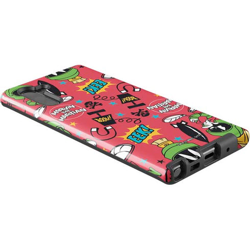 Looney Tunes Marvin the Martian Patches Galaxy Note 10 Pro Case