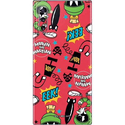 Looney Tunes Marvin the Martian Patches Galaxy Note 10 Skin