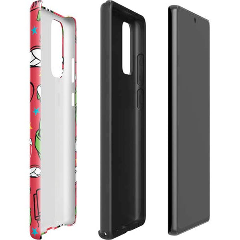 Looney Tunes Marvin the Martian Patches Galaxy Note20 5G Pro Case