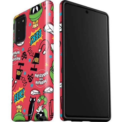 Looney Tunes Marvin the Martian Patches Galaxy Note20 5G Pro Case
