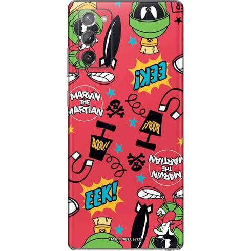 Looney Tunes Marvin the Martian Patches Galaxy Note20 5G Skin