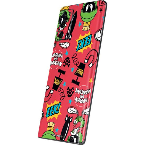 Looney Tunes Marvin the Martian Patches Galaxy Note20 5G Skin