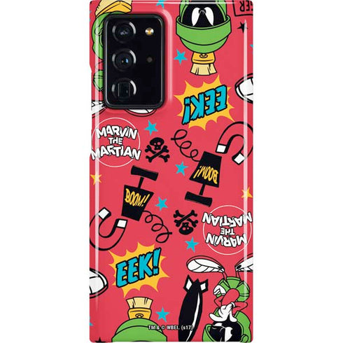 Looney Tunes Marvin the Martian Patches Galaxy Note20 Ultra 5G Lite Case