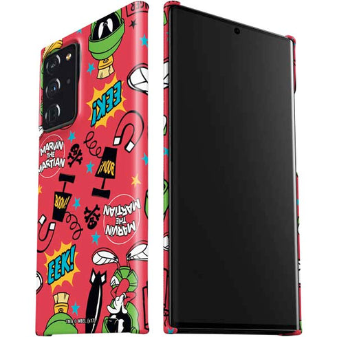 Looney Tunes Marvin the Martian Patches Galaxy Note20 Ultra 5G Lite Case