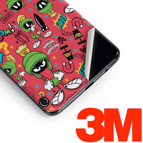 Looney Tunes Marvin the Martian Patches Galaxy S10 Plus Skin