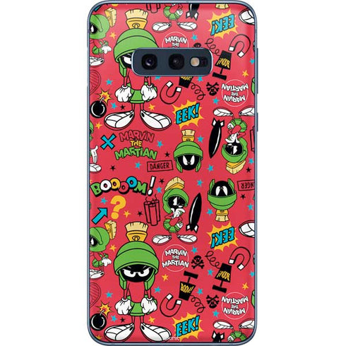 Looney Tunes Marvin the Martian Patches Galaxy S10e Skin