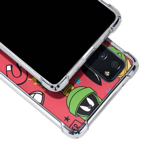 Looney Tunes Marvin the Martian Patches Galaxy S20 FE Clear Case