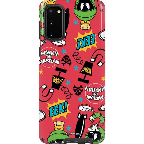 Looney Tunes Marvin the Martian Patches Galaxy S20 Pro Case
