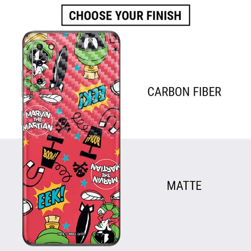 Looney Tunes Marvin the Martian Patches Galaxy S20 Skin