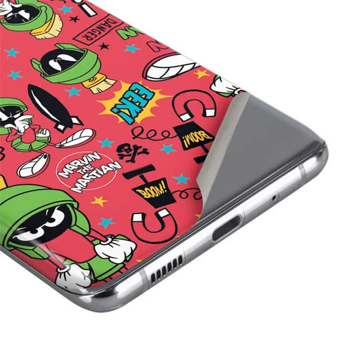 Looney Tunes Marvin the Martian Patches Galaxy S20 Ultra 5G Skin