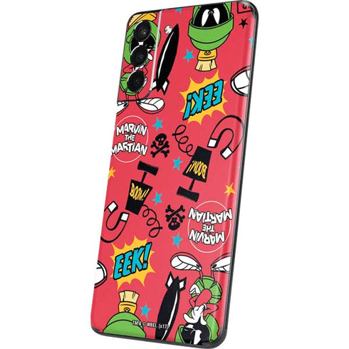 Looney Tunes Marvin the Martian Patches Galaxy S21 5G Skin