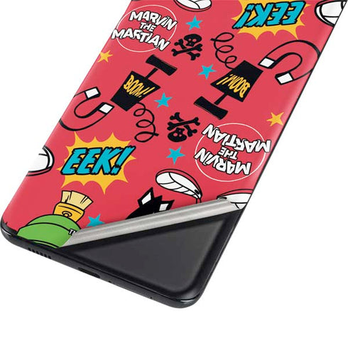 Looney Tunes Marvin the Martian Patches Galaxy S21 5G Skin