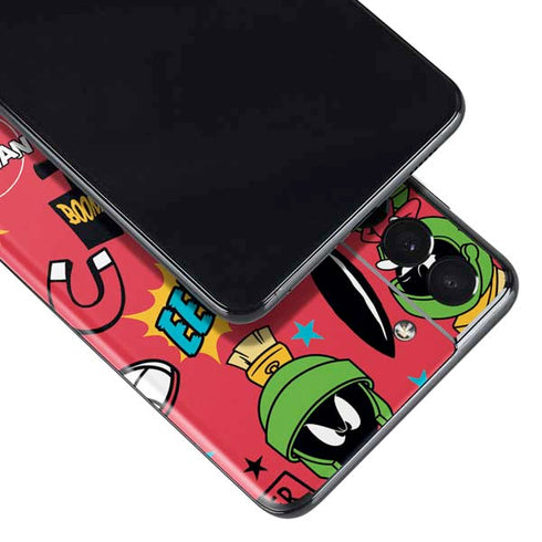 Looney Tunes Marvin the Martian Patches Galaxy S21 Plus 5G Skin